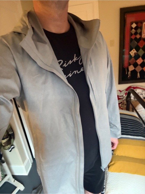 Uniqlo Other - Light Gray Hooded Jacket by Uniqlo